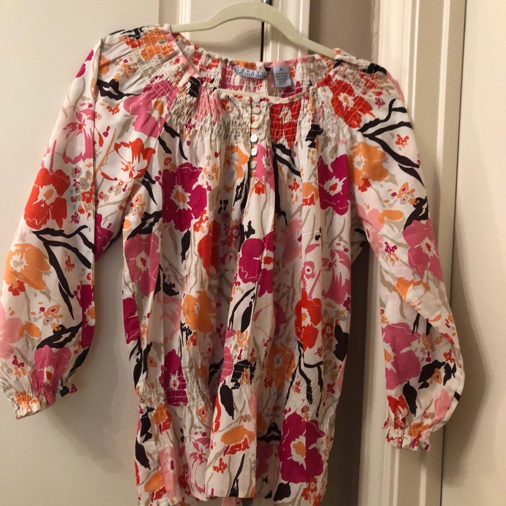 Peasant Blouse by Signature by Larry Levine.